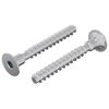 vidaXL Schraube 2 pcs Zink-beschichtet 5 x 40 mm Eisen