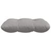 vidaXL Sitzkissen 4 pcs Hellgrau 45 x 45 cm Mikrofaserstoff