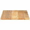 vidaXL Tischplatte 80x70x3,8 cm Rechteckig Massivholz Mango