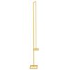 vidaXL Hochzeitsbogen Gold 338 x 35 x 300 cm Stahl