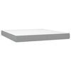 vidaXL Bett mit Matratze 160x200 cm Massivholz Kiefer