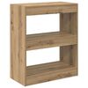 vidaXL B&uuml;cherregal Artisan-Eiche 60 x 30 x 72 cm Holzwerkstoff