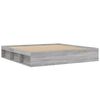 vidaXL Bettgestell Grau Sonoma 200x200 cm