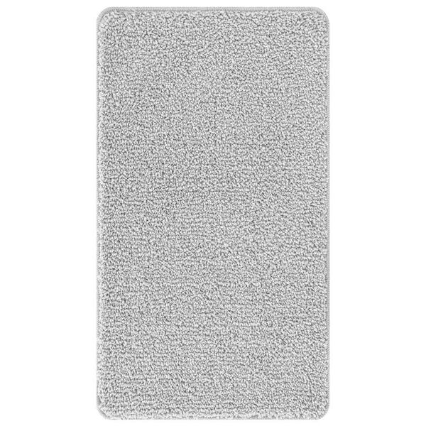 vidaXL Rutschfeste Badmatte Grau 70 x 120 cm PP