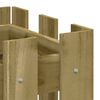 vidaXL Hochbeet Lattenzaun-Design 100x30x30 cm Kiefernholz Impr&auml;gniert