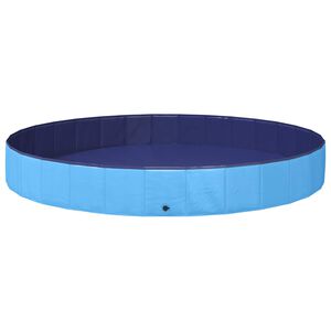 vidaXL Hundepool &Oslash;300 x 38 cm Dicker PVC Blau