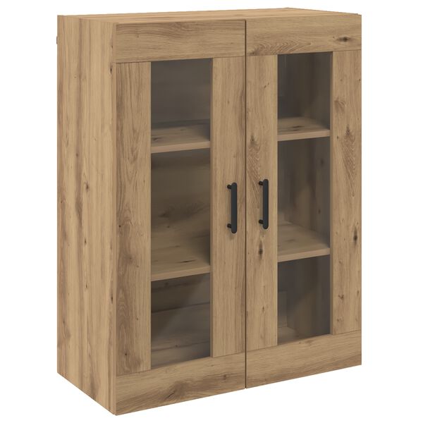 vidaXL Sideboard Artisan-Eiche 69,5 x 34 x 90 cm Holzwerkstoff