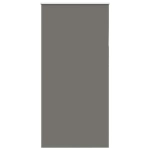 vidaXL Verdunkelungsrollo Grau 105x230cm Stoffbreite 100,7cm Polyester