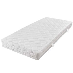 vidaXL Matratze mit waschbarem Bezug 200&times;90&times;17 cm H3