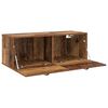vidaXL Wandschrank Altholz 100 x 36,5 x 35 cm Holzwerkstoff