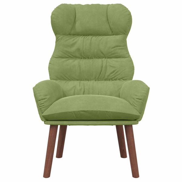 vidaXL Sessel Hellgr&uuml;n 69 x 74 x 93 cm Samt