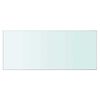 vidaXL Regalboden Glas Transparent 70x30 cm