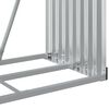vidaXL Kaminholzunterstand Gr&uuml;n 80x45x120 cm Verzinkter Stahl