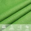 vidaXL Sonnensegel 160 g/m&sup2; Hellgr&uuml;n 3x4 m HDPE