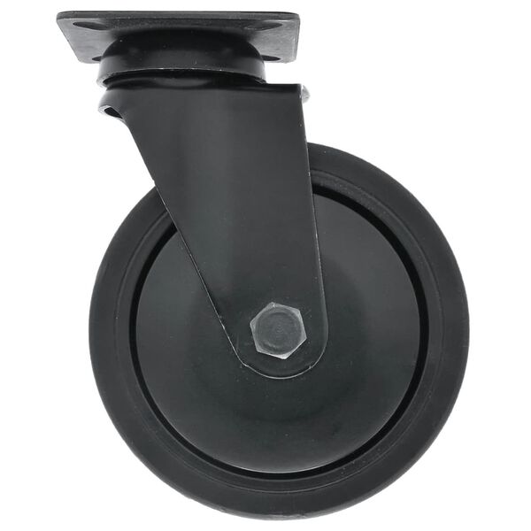 Mac Lean Lenkrolle 100 mm 4 Stk. Schwarz