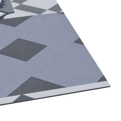 vidaXL PVC-Fliesen Selbstklebend 5,11 m² Mehrfarbiges Muster