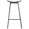 vidaXL Barhocker 4 Stk. Altholz Teak