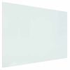 vidaXL Feuerstelle Glasplatte Transparent 80 x 60 cm Glas