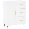 vidaXL Highboard Wei&szlig; 69,5x34x180 cm Holzwerkstoff