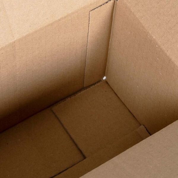 vidaXL Faltbox mit Speicher 50 pcs Natur 24 x 13 x 13 cm Karton
