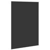 vidaXL Verdunkelungsrollo 160 x 230 cm schwarz