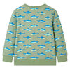 Kinder-Sweatshirt Helles Khaki 104
