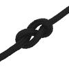 vidaXL Arbeitsseil Schwarz 14 mm 50 m Polyester