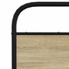 vidaXL Bettgestell ohne Matratze 120x190 cm Sonoma-Eiche Holzwerkstoff