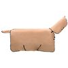 vidaXL Pferdedecke Cappuccino 165 cm Polyester
