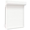 vidaXL Rollladen Wei&szlig; 70 x 100 cm Aluminium und Polyurethan