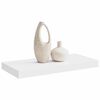 vidaXL Schweberegal Wei&szlig; 50x23x3,8 cm MDF