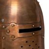 vidaXL Mittelalterlicher Ritterhelm Antik LARP Replik Kupfern Stahl