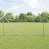 vidaXL Zaunpfosten Silber 25 x 1,4 m (25 mm Netz) Stahl