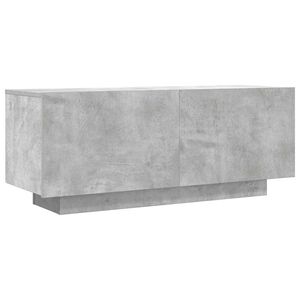 vidaXL TV-Schrank Betongrau 100x35x40 cm Holzwerkstoff