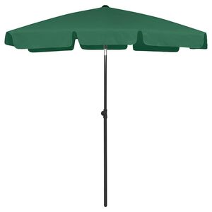 vidaXL Strandschirm Gr&uuml;n 180x120 cm