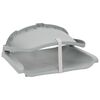 vidaXL 2-tlg. Bootssitz-Set Klappbar Grau