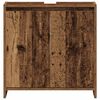 vidaXL Waschbeckenunterschrank Altholz-Optik 60x33x60 cm Holzwerkstoff