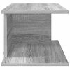 vidaXL Nachttisch Graues Sonoma 40 x 30 x 25 cm Holzwerkstoff
