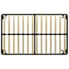vidaXL Bettgestell Schwarz Metall 140&times;200 cm