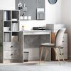 vidaXL Schreibtisch Beton Grau 80 x 50 x 76 cm