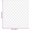 vidaXL Winterbettdecke Anthrazit 220 x 240 cm Mikrofaser