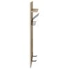 vidaXL Wandmontierter nachttisch Sonoma-Eiche 40 x 10 x 90 cm