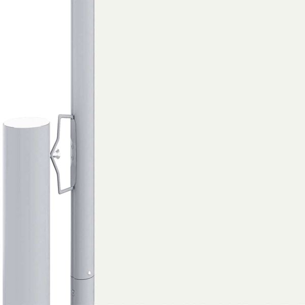 vidaXL Seitenmarkise Ausziehbar Creme 180x1200 cm