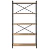 vidaXL B&uuml;cherregal Artisan-Eiche 80 x 30 x 155 cm Holzwerkstoff