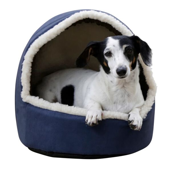 Kerbl Kuschelh&ouml;hle f&uuml;r Haustiere Angi 35x33x32 cm Blau