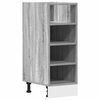 vidaXL Unterschrank Riga Grau Sonoma 30x44,5x81,5 cm Holzwerkstoff