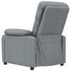 vidaXL Relaxsessel Dunkelgrau Stoff