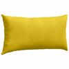 vidaXL Sofakissen 2 St&uuml;ck Gelb 80 x 40 cm Cordstoff