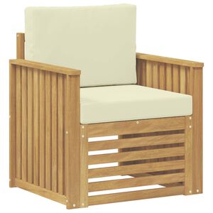 vidaXL Outdoor-Sofagarnitur Polyester Wei&szlig;