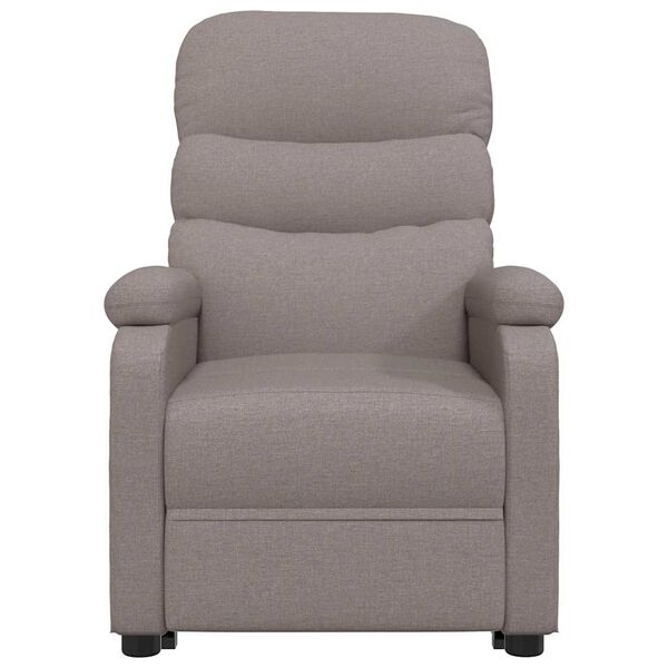 vidaXL Relaxsessel Taupe Stoff